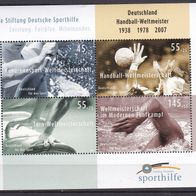 Briefmarken BRD 2007 Block 70 postfrisch