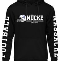 Herren Kapuzenpullover 'Mücke Buddy Movie Star' – Zipper Hoodie, 80% Baumwolle, Größen S-5XL