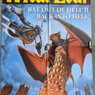 Original Riesenposter - Meat Loaf: Bat out of hell II , Zweiteilig, Doppel DIN A0