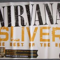 Original Riesenposter - Nirvana: Sliver . Format: DIN A0