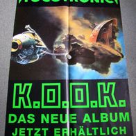 Original Riesenposter - Tocotronic : K.O.O.K. Zweiteilig, Doppel DIN A0