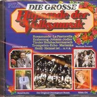 Die grosse Hitparade der Volksmusik, Audio-CD
