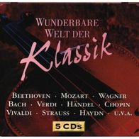 Wunderbare Welt der Klassik, 5x Audio-CD