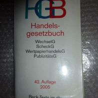 HGB Handelsgesetzbuch, Becker Text im dtv, 42. Auflage 2005
