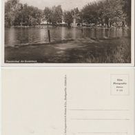 Franzensbad Am Gondelteich Fotokarte um 1936 Beste Erhaltung