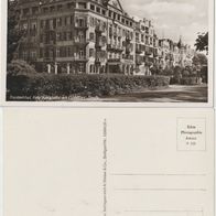 Franzensbad Hotel Königsvilla Cartelieri Straße Fotokarte um 1936 Beste Erhaltung