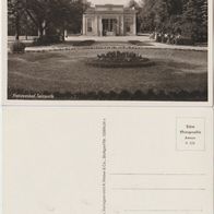 Franzensbad Salzquelle mit Kurgästen Fotokarte um 1936 Beste Erhaltung