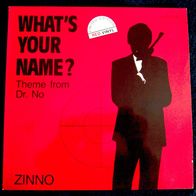 12"ZINNO · Whats Your Name (Rot Vinyl RAR 1985)