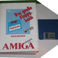 Das grosse Floppybuch Amiga-Literatur in Topzustand, sehr selten, Data Becker, Abraha