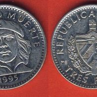 Kuba 3 Pesos Ernesto Che Guevara 1995