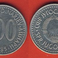 Jugoslawien 100 Dinara 1985