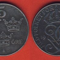 Schweden 5 Öre 1947