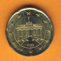 Deutschland 20 Cent 2023 J