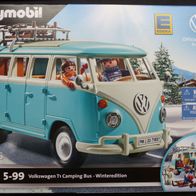 Playmobil 71657 Volkswagen T1 Camping Bus Winteredition EDEKA VW Bulli Schneemann