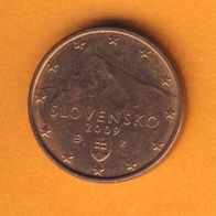 Slowakei 5 Cent 2009