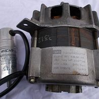 Brennermotor-Elektro-Gebläse-Motor mit Kondensator vom MAN Raketenbrenner