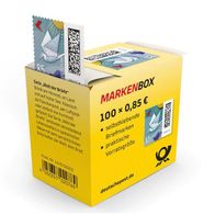 Gültige Briefmarken - selbstklebend - 100 x 85 Cent - Brieftaube - Matrixcode