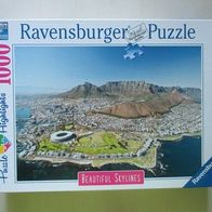 Puzzle 1000 Teile Beuatiful Skylines Cap Town Kapstadt von Ravensburger
