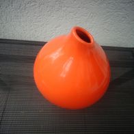 Blumenvase Keramik orange