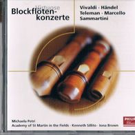 Virtuose Blockflötenkonzerte - Vivaldi, Händel, Teleman, Marcello, Sammartini - CD