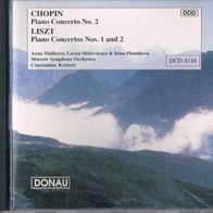 Chopin Piano Concerto No.2 / Liszt Piano Concertos No.1 und No.2 - CD