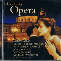 A Taste Of Opera - Maria Callas, Luciano Pavarotti, Montserrat Caballe u.a. - CD