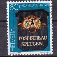 Schweiz MiNr. 1202 gestempelt M€ 1,80 #G72c