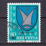 Schweiz MiNr. 1213 gestempelt M€ 1,50 #G73b