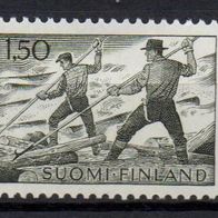 Finnland postfrisch Michel Nr. 582X - Normalpapier
