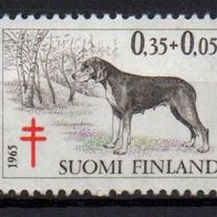 Finnland postfrisch Tuberkulose Michel Nr. 602