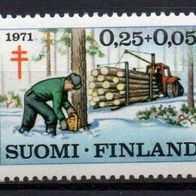 Finnland postfrisch Tuberkulose Michel Nr. 686