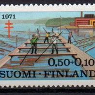 Finnland postfrisch Tuberkulose Michel Nr. 688