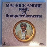 Maurice Andre spielt 29 Trompetenkonzerte, 6 LP -Box