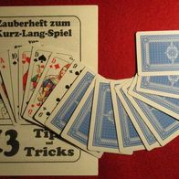 Zauberkarten Magic Svengali kurz-lang - Spiel Zaubertrick