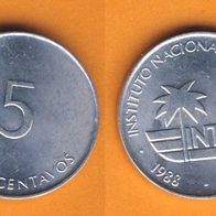 Kuba 5 Centavos 1988 INTUR