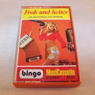 MC-Kassette / Froh und heiter - bingo Records 8022