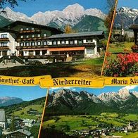 A 5761 Maria Alm Gasthof Café Konditorei Johann Niederreiter 1989