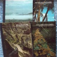 4x Wildnisse der Welt: Neuguinea + Die Inselwelt der Karibik + Sierra Madre + Europa