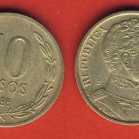 Chile 10 Pesos 1998