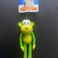 Nobby - Tierspielzeug "Affe" aus Latex - grün 16 cm NEU!
