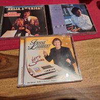 OLD Franz Lambert - 3 CDs (Hello America!, Let´s Swing, For you)