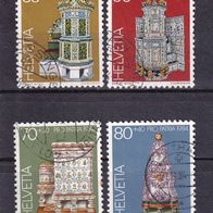 Schweiz MiNr. 1272-1275 kpl. gestempelt M€ 4,50 #G77a