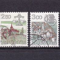 Schweiz MiNr. 1288-1289 kpl. gestempelt M€ 2,80 #G78d