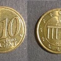 Münze Deutschland: 10 Euro Cent 2023 - D