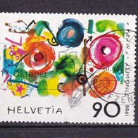 Schweiz MiNr. 1380 gestempelt M€ 4,00 #G87b