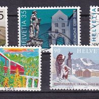 Schweiz MiNr. 1389-1389 kpl. gestempelt M€ 4,00 #G88a