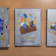 Die Simpsons - die komplette Season / Staffel 1 - 3 DVDs
