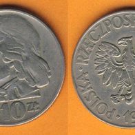 Polen 10 Zloty 1960 Tadeusz Kosciuszko