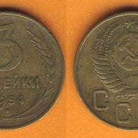 Russland 3 Kopeken 1954