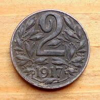 2 Heller 1917 Österreich